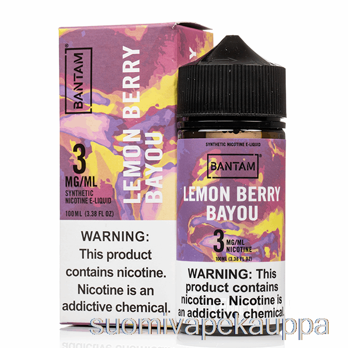 Vape Box Sitruunamarja Bayou - Bantam Vape - 100ml 3mg